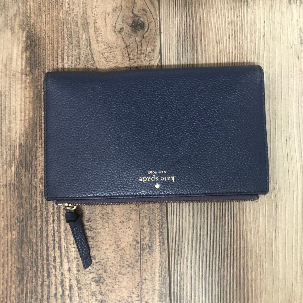 Kate Spade blue wallet